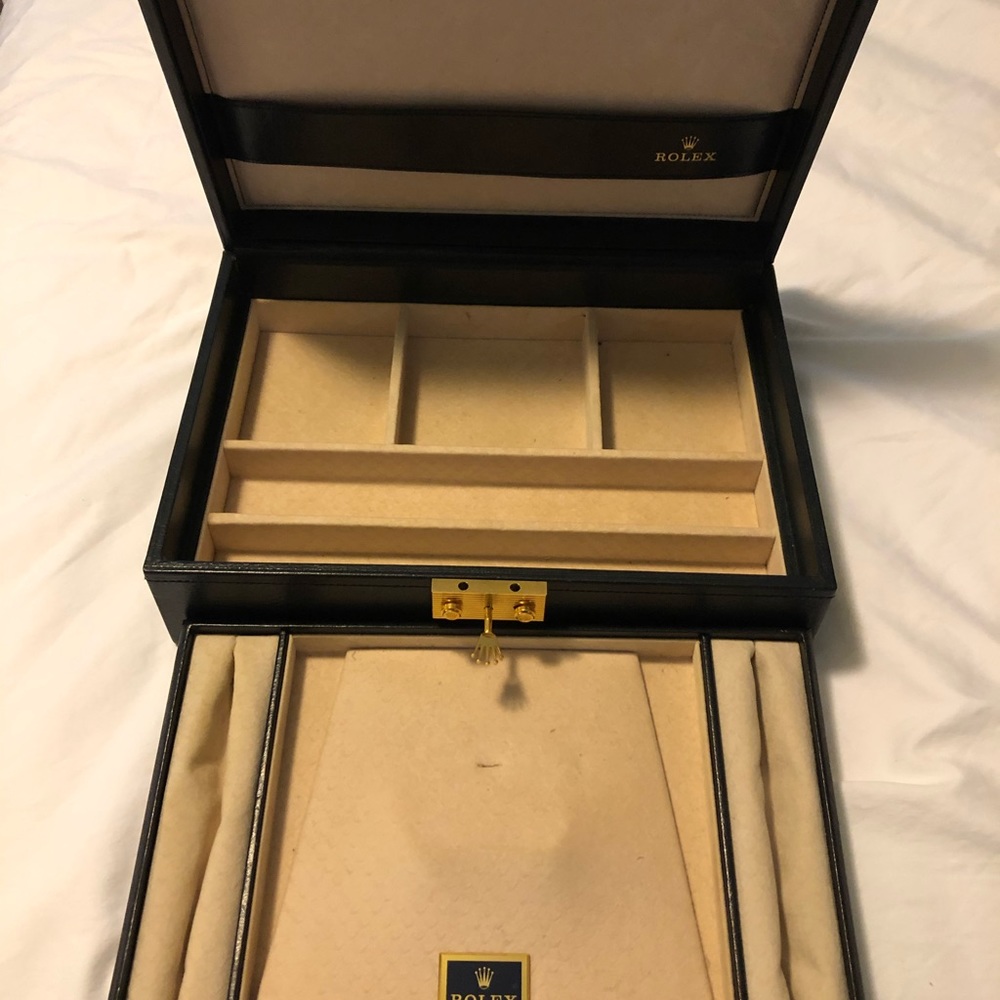 Vintage Rolex jewelry box